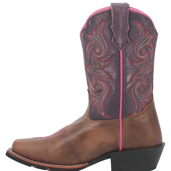 Dan Post Majesty Kids Boot. Size 1.5. Western wear Cowgirl - Picture 3 of 11